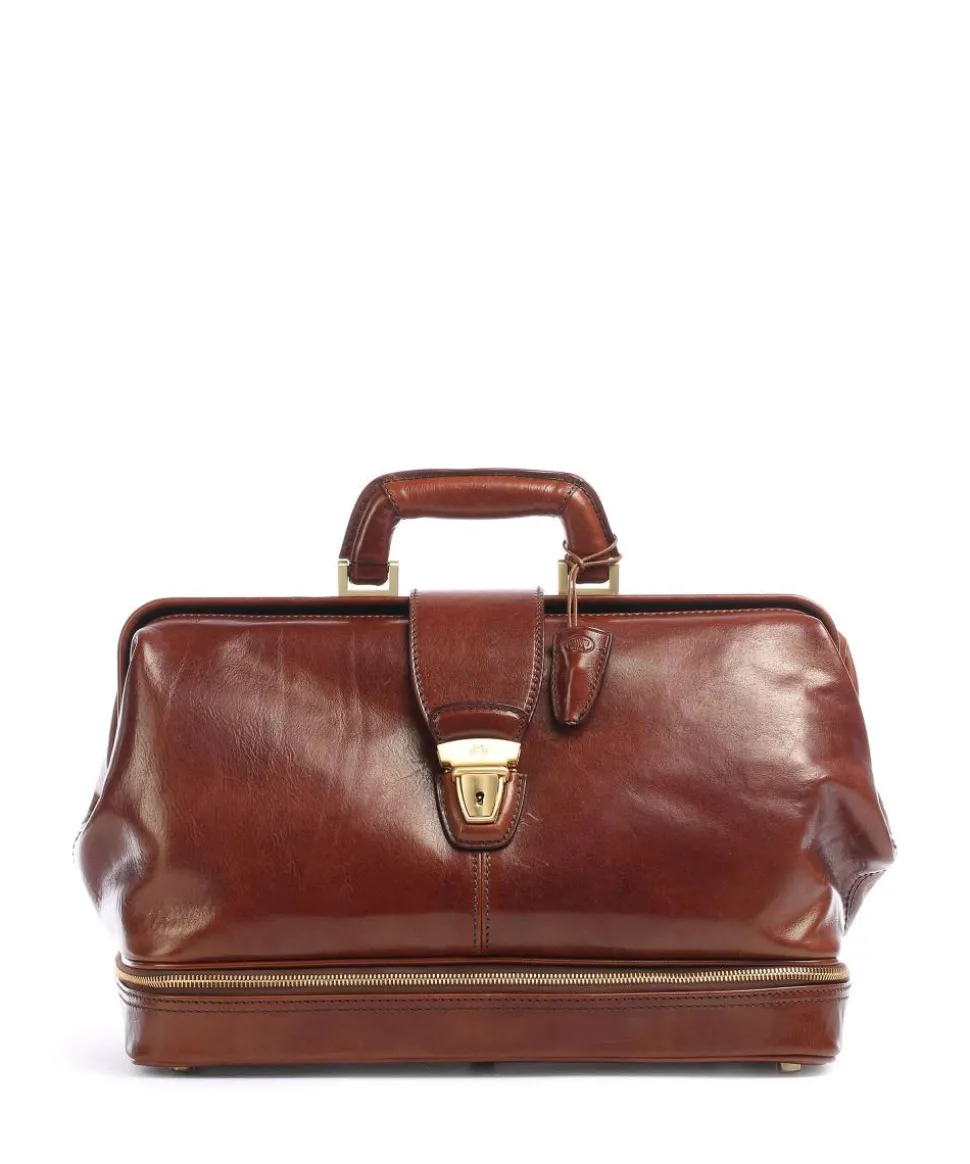 Story Uomo Arzttasche Pull-Up Rindsleder braun