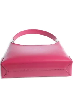 Suave Ace Schultertasche glattes Rindsleder pink