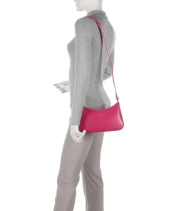 Suave Ace Umhängetasche glattes Rindsleder pink