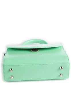 Suave Even Handtasche glattes Rindsleder hellgrün