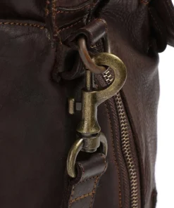 Submarine Aktentasche 14″ fein genarbtes Rindsleder dunkelbraun