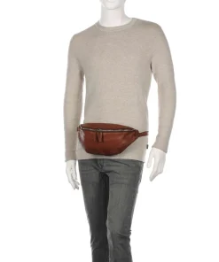 Submarine Gürteltasche Rindsleder cognac