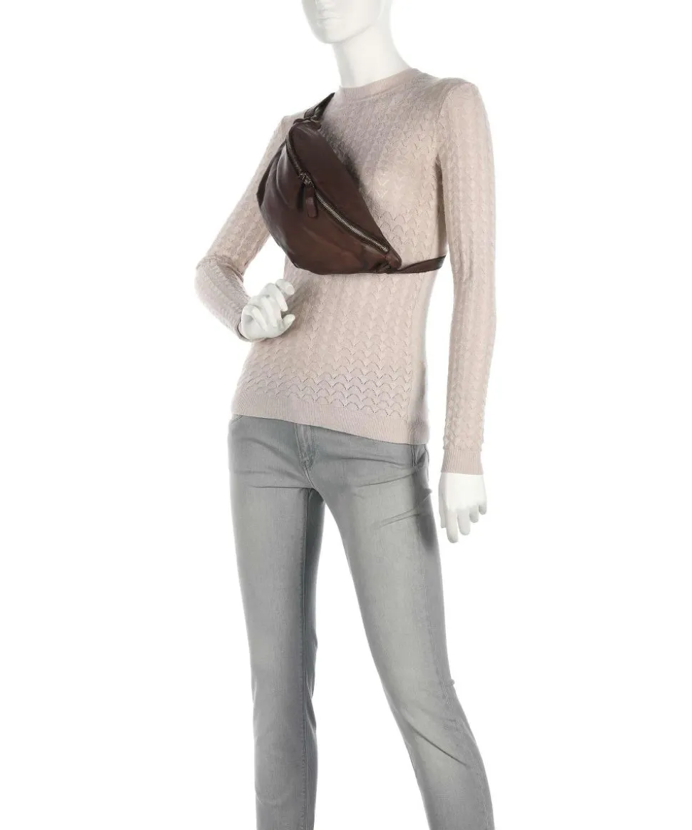 Submarine Gürteltasche Rindsleder dunkelbraun