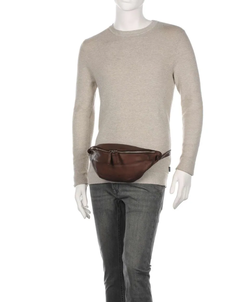 Submarine Gürteltasche Rindsleder dunkelbraun