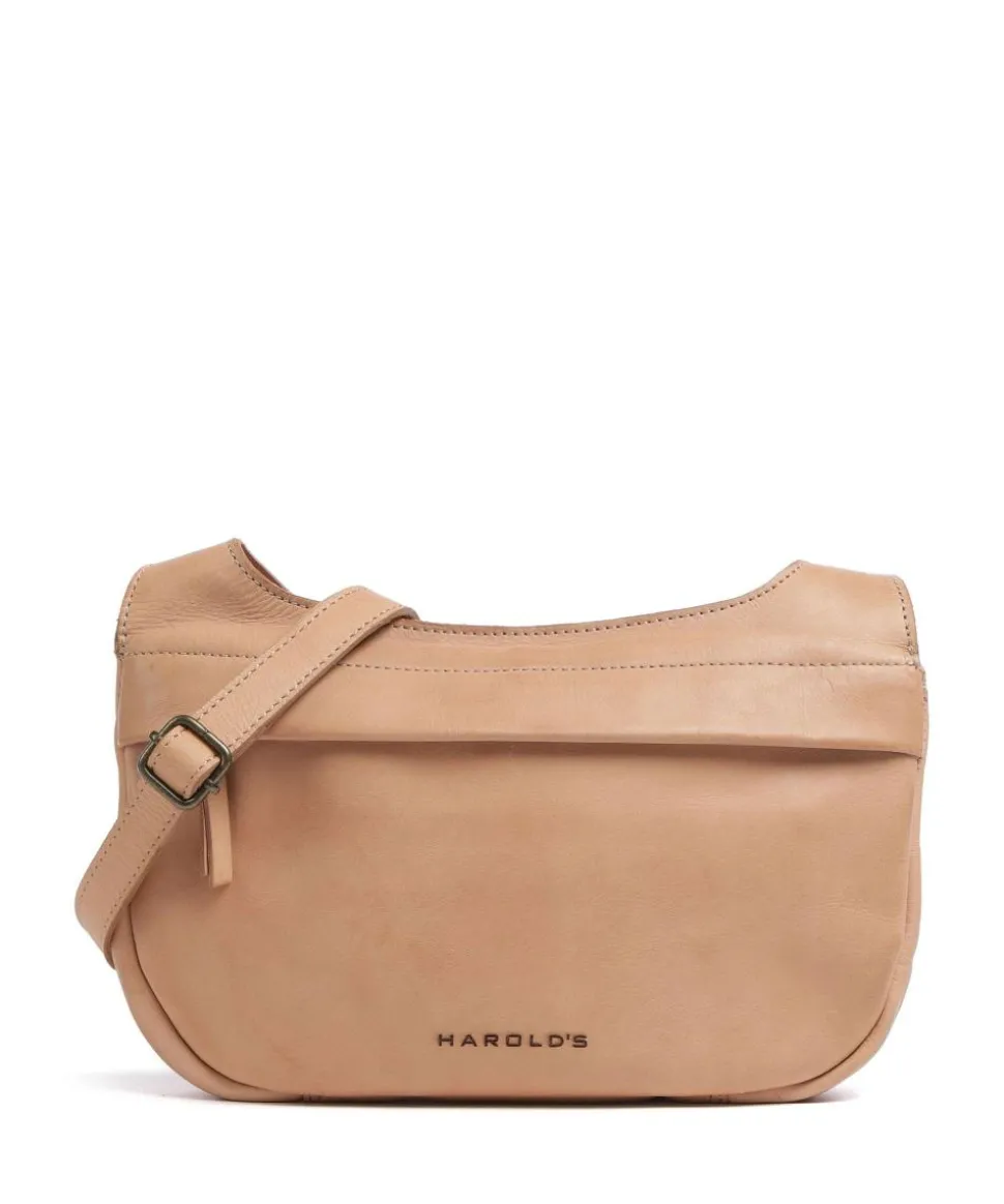 Submarine Schultertasche weiches Rindsleder hellbraun