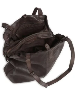 Submarine Shopper fein genarbtes Rindsleder dunkelbraun