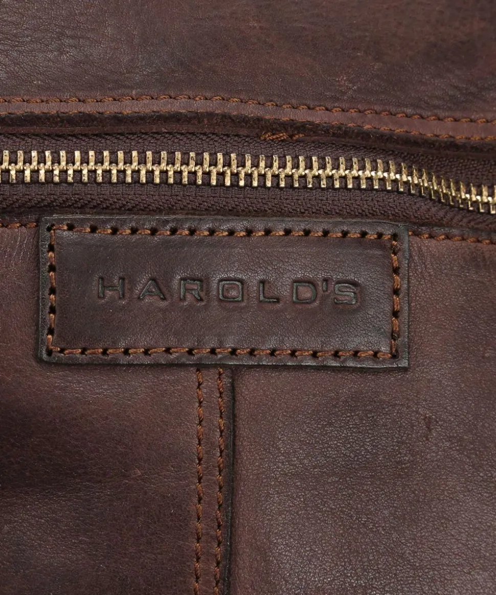 Submarine Umhängetasche fein genarbtes Rindsleder dunkelbraun