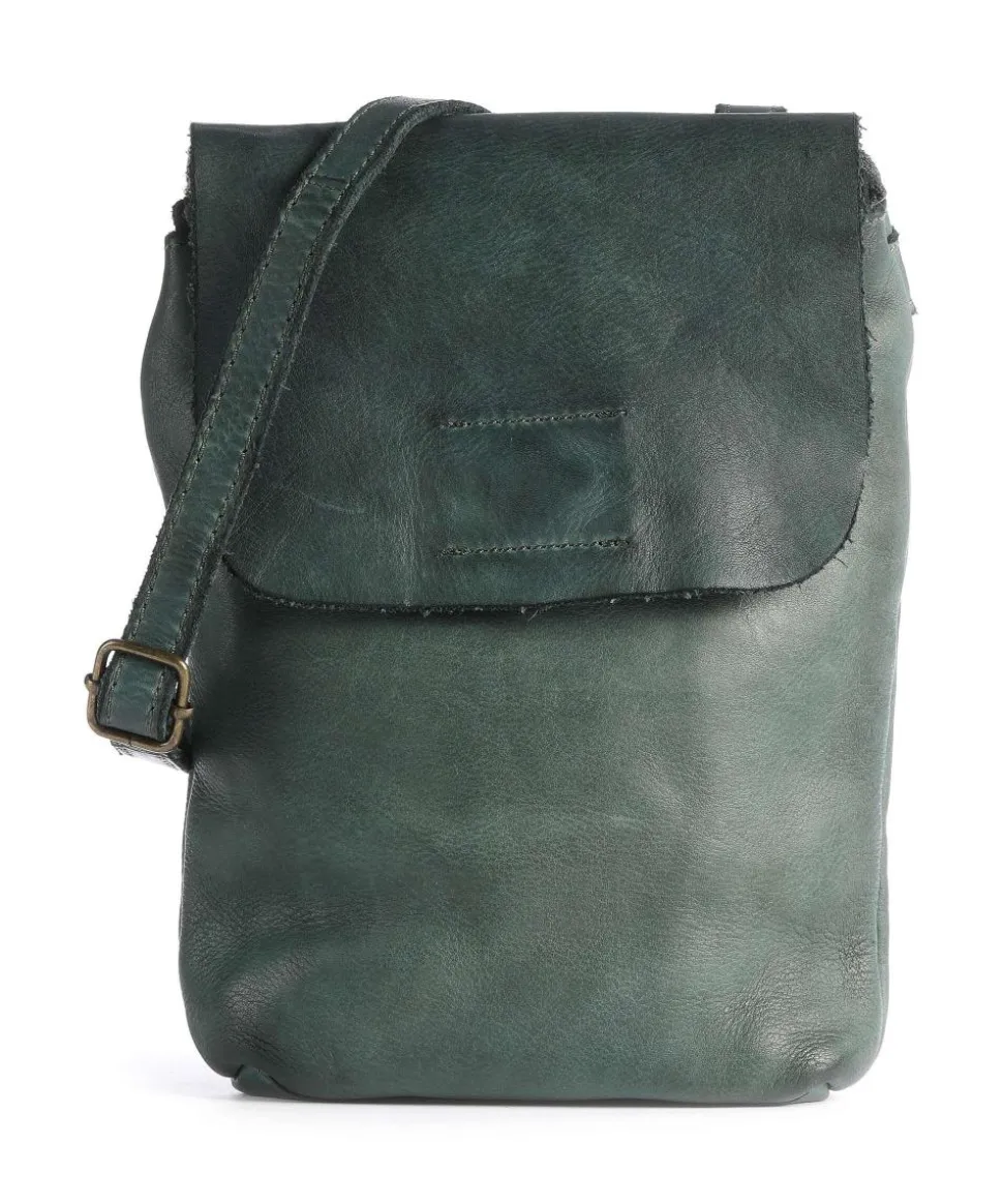 Submarine Umhängetasche Rindsleder dunkelgrün