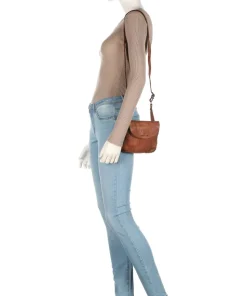 Submarine Umhängetasche Rindsleder cognac