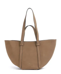 Suede Cosmo Medium Shopper aufgerautes Leder camel