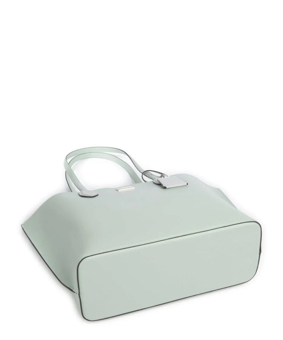 Suite Shopper genarbtes Rindsleder mintgrün