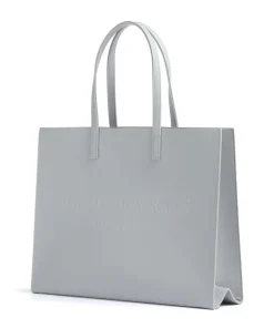 Sukicon Shopper Lederimitat hellgrau