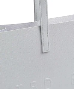 Sukicon Shopper Lederimitat hellgrau