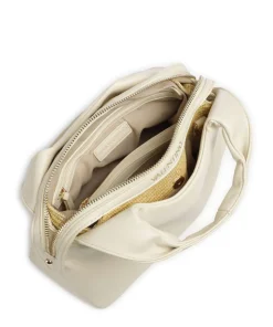 Sunday Handtasche Lederimitat creme