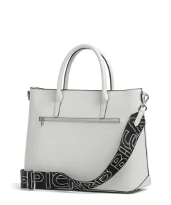 Super Star Handtasche Saffiano-Rindsleder hellgrau