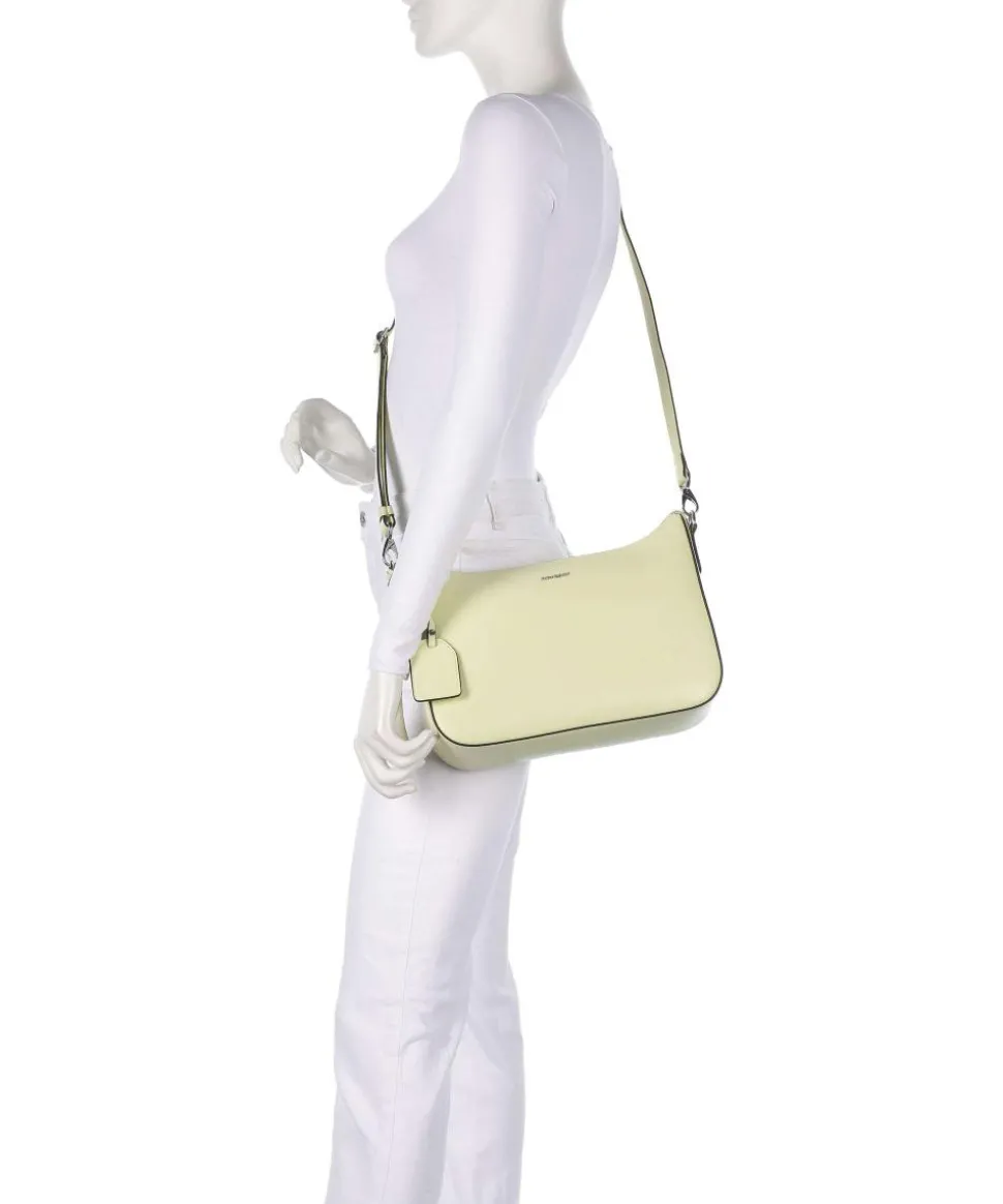 Super Star Umhängetasche Saffiano-Rindsleder gelb