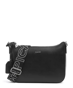 Super Star Umhängetasche Saffiano-Rindsleder schwarz