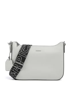Super Star Umhängetasche Saffiano-Rindsleder hellgrau