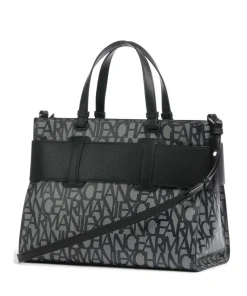 Susie Handtasche Baumwolle beige/schwarz