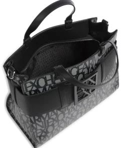 Susie Handtasche Baumwolle beige/schwarz