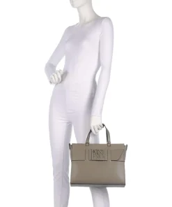 Susie Handtasche Lederimitat taupe