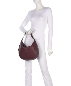 Susie M Beuteltasche Lederimitat wein