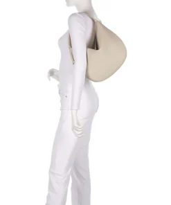 Susie M Beuteltasche Lederimitat creme