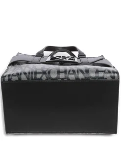 Susie M Handtasche Baumwolle beige/schwarz