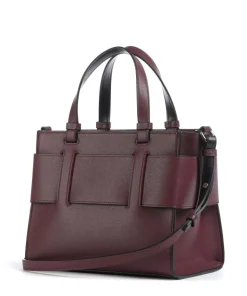 Susie M Handtasche Lederimitat wein