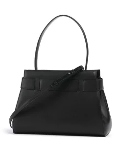 Susie M Shopper Lederimitat schwarz