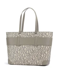 Susie M Shopper Lederimitat sand