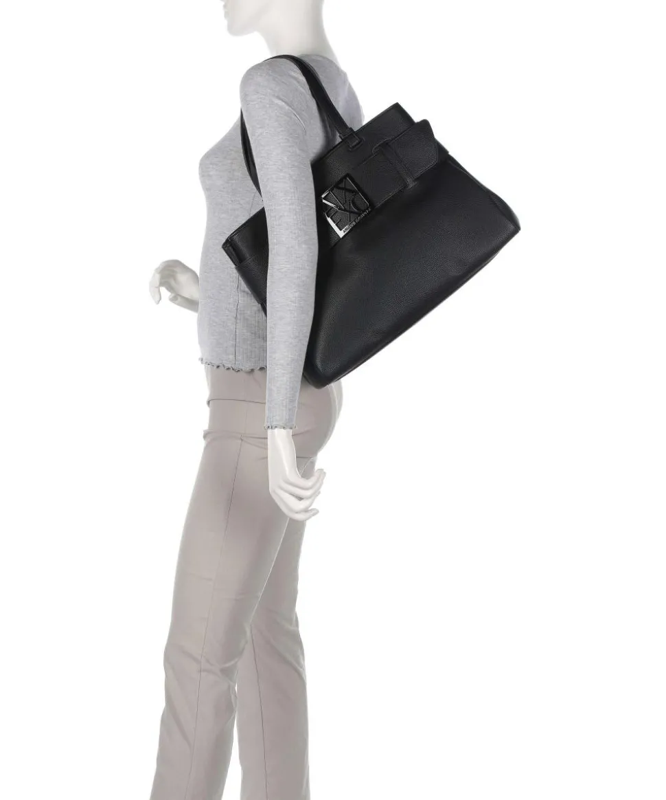 Susie Soft Shopper Lederimitat schwarz