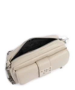 Susie Soft Umhängetasche Lederimitat creme