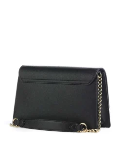 Sweet Heart Schultertasche Lederimitat schwarz