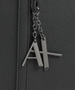 Sylvie Shopper Lederimitat schwarz