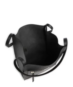 Taala Shopper genarbtes Rindsleder schwarz