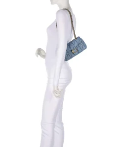 Tabby 20 Schultertasche Baumwolle jeans