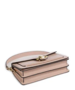 Tabby 26 Schultertasche fein genarbtes Leder powder