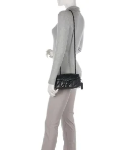 Tabby 20 Schultertasche fein genarbtes Leder schwarz