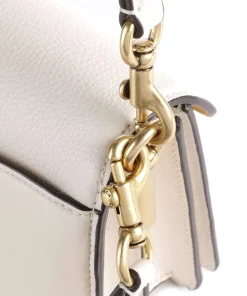 Tabby 26 Schultertasche genarbtes Leder elfenbein