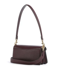 Tabby 20 Schultertasche genarbtes Rindsleder wein