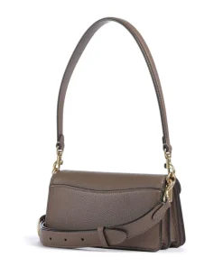 Tabby 20 Schultertasche genarbtes Rindsleder braun