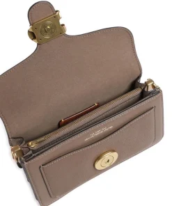 Tabby 20 Schultertasche genarbtes Rindsleder braun