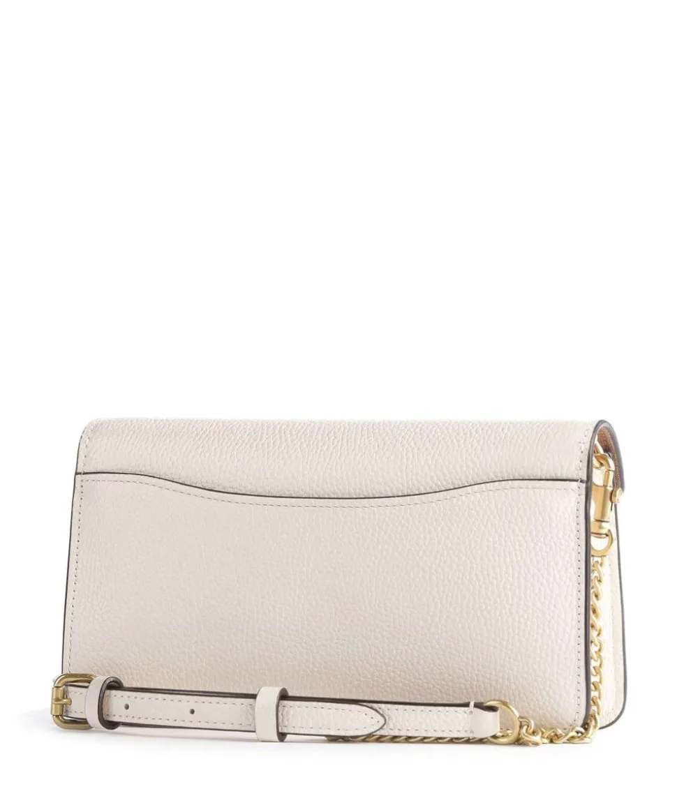 Tabby Chain Umhängetasche genarbtes Leder elfenbein