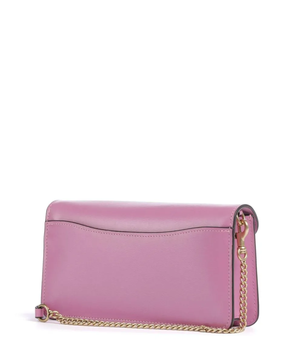 Tabby Chain Umhängetasche fein genarbtes Rindsleder fuchsia