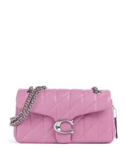 Tabby Quilted 26 Schultertasche Nappaleder fuchsia