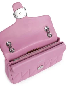 Tabby Quilted 26 Schultertasche Nappaleder fuchsia