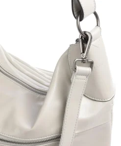 Tabily Beuteltasche fein genarbtes Leder beige/gelb