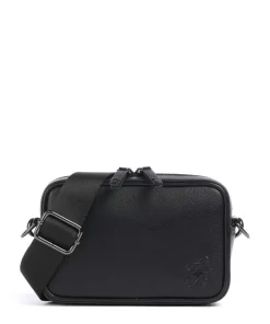 Taig Umhängetasche Lederimitat schwarz