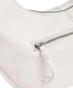 Take A Smile Beuteltasche Schafsleder creme